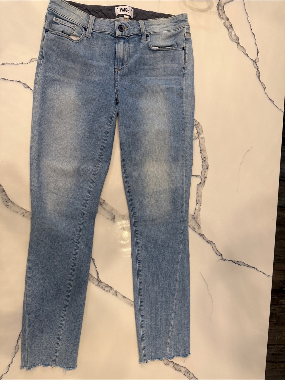 PAIGE skyline ankle peg jeans 28